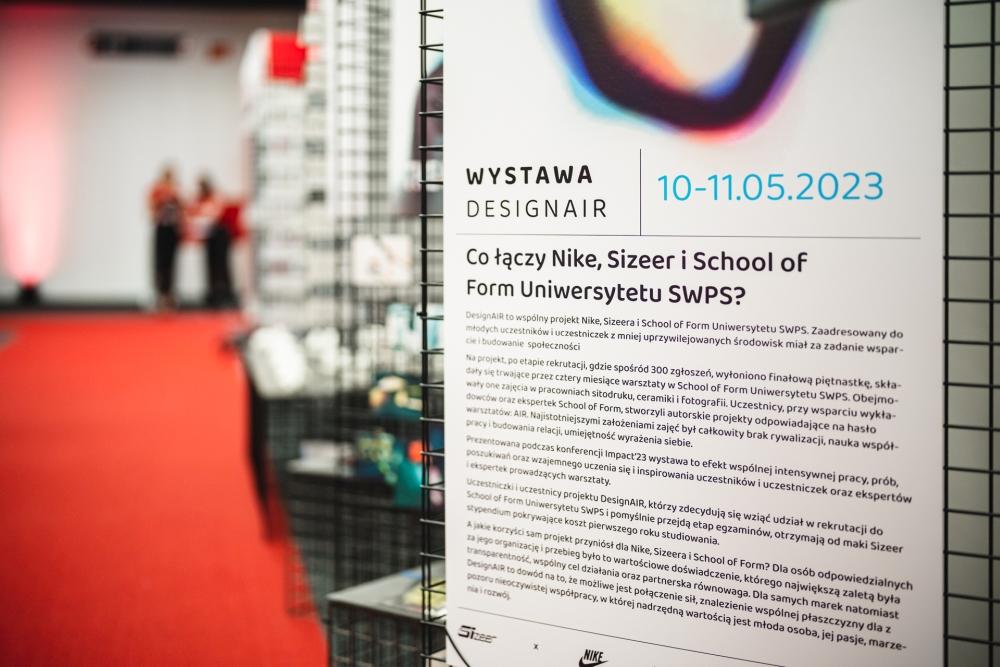 Wystawa DesignAIR podczas kongresu Impact'23 | Fot. Mateusz Gzik, Concordia Design