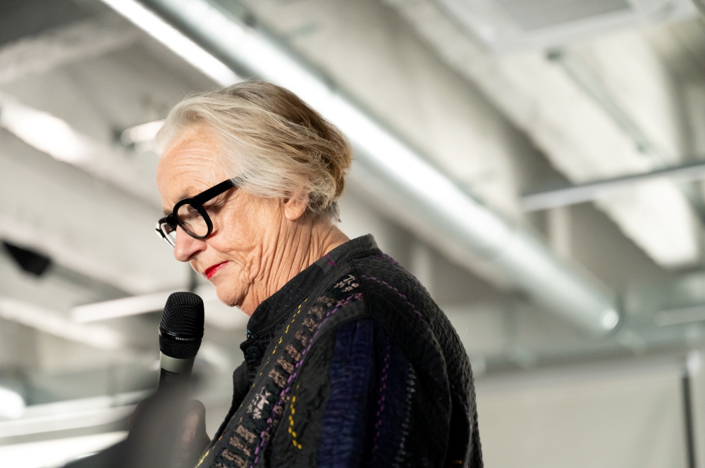 Lidewij Edelkoort wygłasza wykład w School of Form