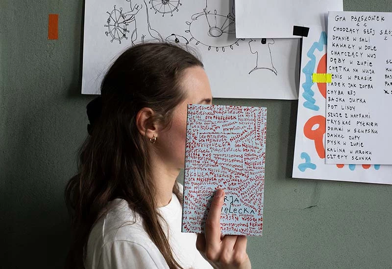 Projekt: Gra półsłówek | Projektantka: Maria Róża Cielecka
