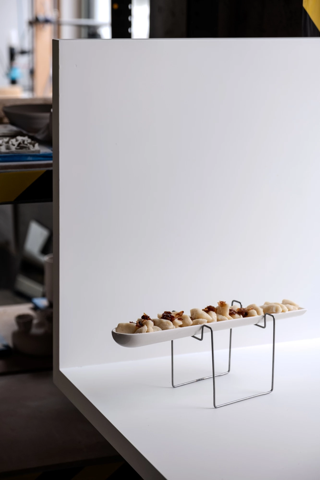 Dish designed by Jan Polak, a student at the School of Form