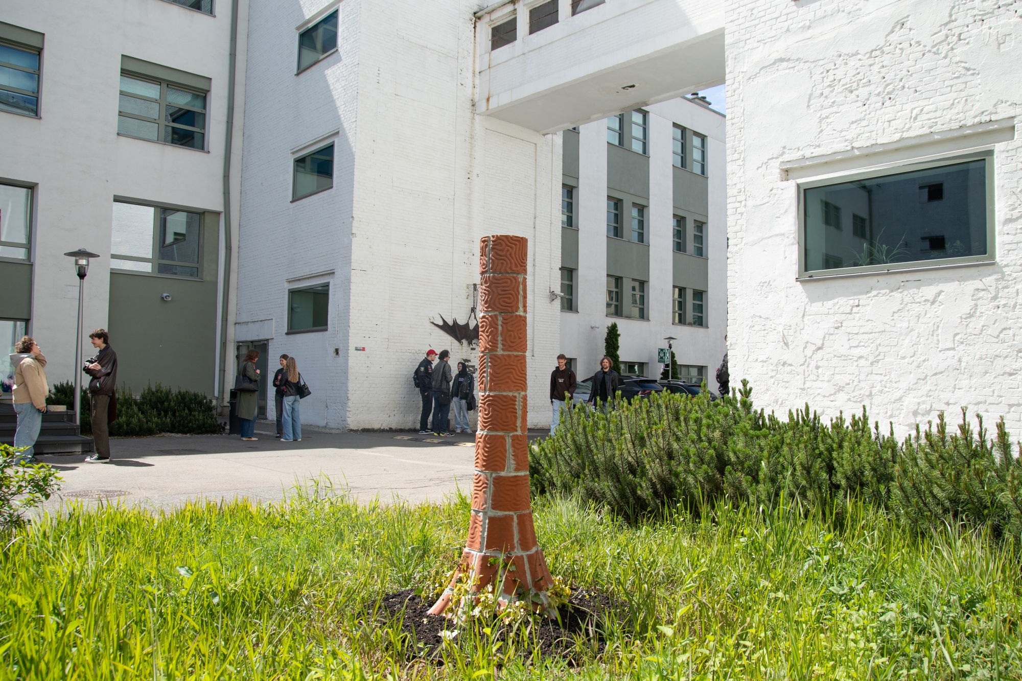 SPROUT na dziedzińcu Uniwersytetu SWPS; fot. Maria Sadowska